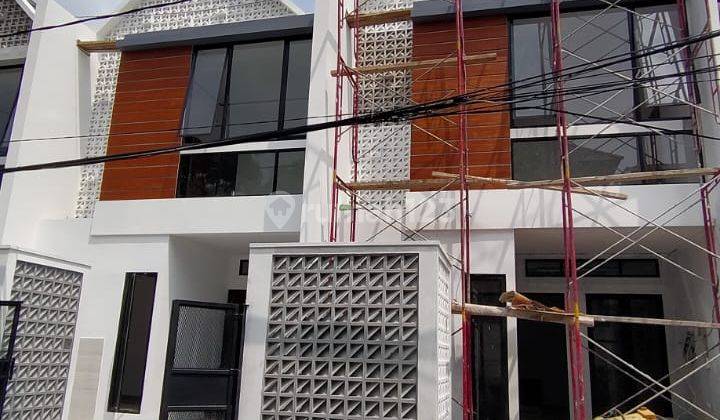 Rumah Baru Scandinavian 2 Lantai Raya Kenjeran Rumah Kotak  2