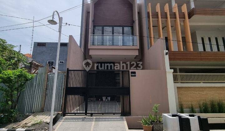 Dijual Rumah Baru Gress Row Jalan Lebar Mulyosari Tengah 1