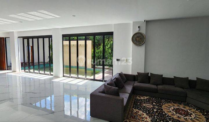 Dijual villa mewah view sawah hijau dengan konsep minimalis modern 2