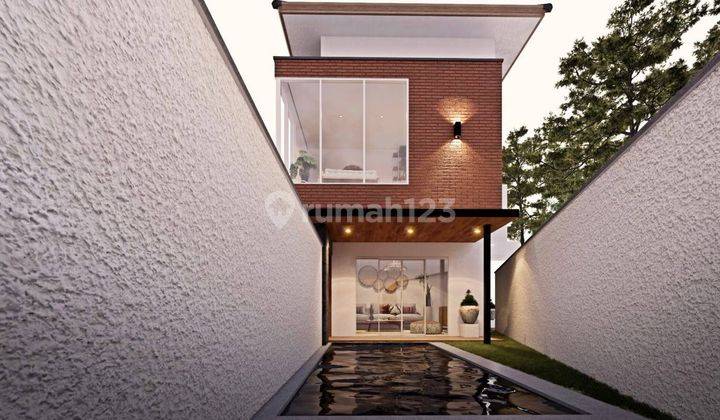 Villa with a modern minimalist concept in the Jimbaran area, South Kuta. 2