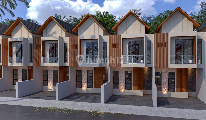 Rumah konsep modern minimalis yg terletak di Panjer, Denpasar 1