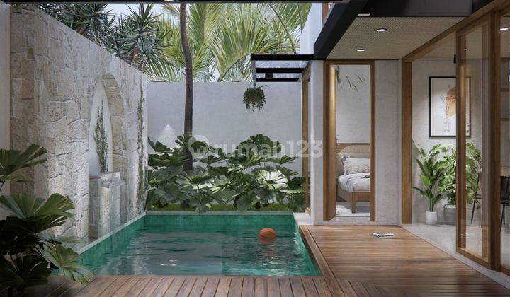 Leasehold villa modern Tropical design concept In Kerobokan Area 2