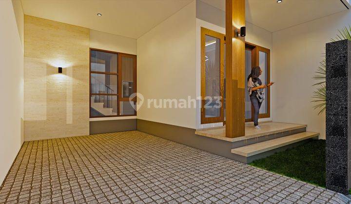 Modern Minimalist concept house in Mahendradatta, West Denpasar 2