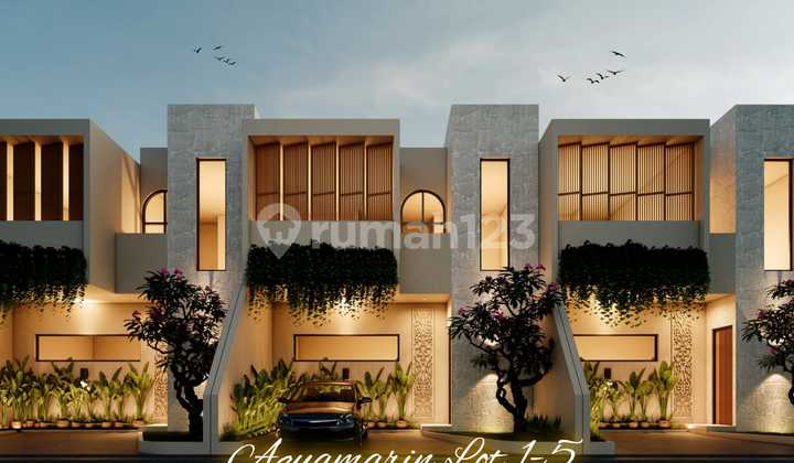 Villa Mewah dengan Pemandangan Laut Dekat Pantai di Kampial Nusa Dua