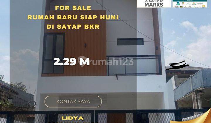 Rumah 2 lantai baru di Sayap BKR 1