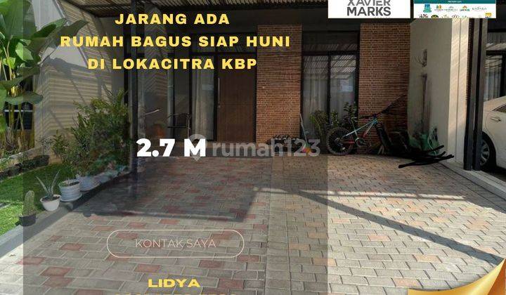 Jarang ada rumah siap huni di Lokacitra Kbp 1