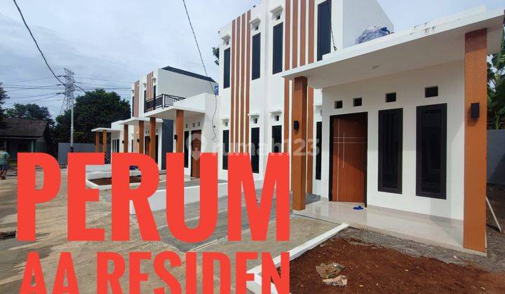 Rumah di jual sekitar pamulang tangerang selatan BSD jakarta depok bebas dp model 2 lt 2