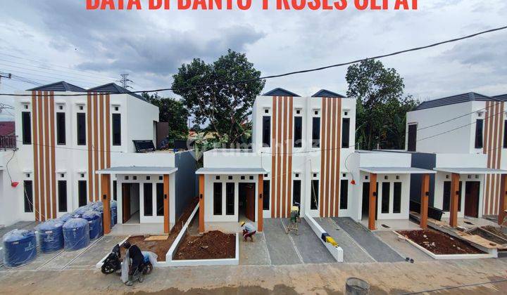 Rumah di jual model 2 lt bebas dp dekat pamulang tangerang selatan BSD jakarta depok bogor 2