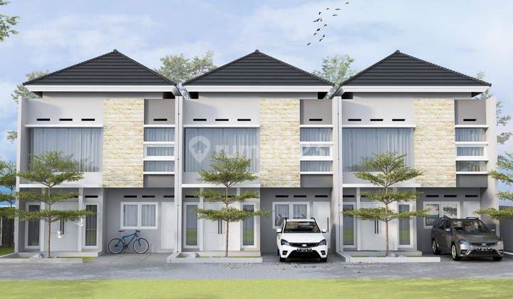 Rumah di jual model dua lantai dekat pusat kota tangerang jakarta utara 1