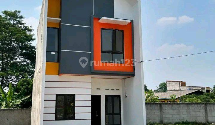 Rumah 2 Lantai Baru Dengan 3 Kamar Tidur Dekat Jalur Angkutan Umum 1