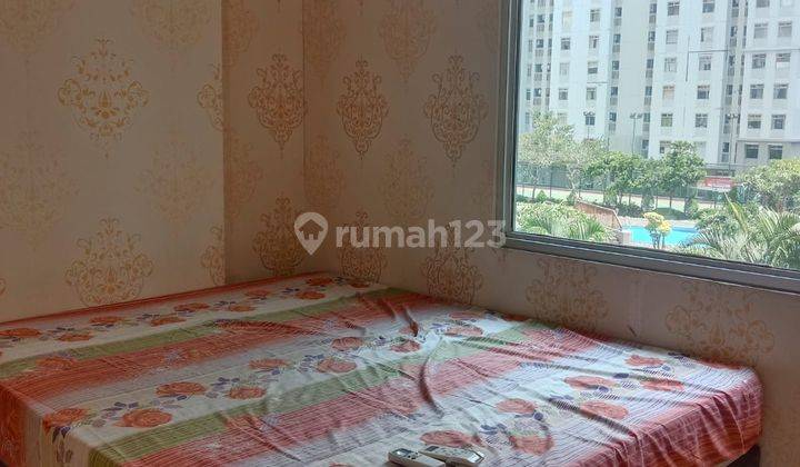 Disewakan Tahunan Apartemen Greenbay Pluit 2BR Semi Furnish Tower F Lantai Rendah View Pool 1