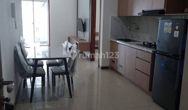 DISEWAKAN TAHUNAN CONDO GREENBAY PLUIT 2BR FURNISH  (SEA VIEW K) UK : 74 M VIEW : LAUT LANTAI : RENDAH 1