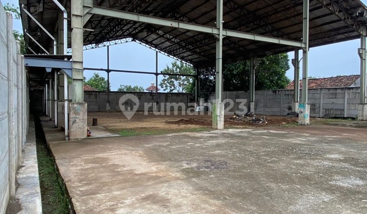 LAND & WAREHOUSE FOR SALE IN LEGOK TANGERANG BANTEN. SUITABLE FOR WAREHOUSE, PADEL COURT