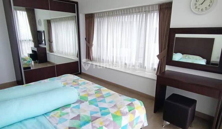 kamar tidur resort apartemen 1park avenue 2+1bedroom