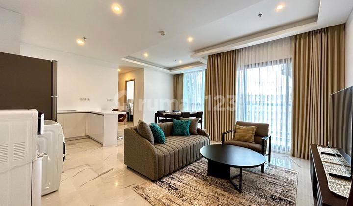 For Rent 2 Bedrooms Fully Furnished Apartment South Quarter, TB Simatupang South Jakarta 1