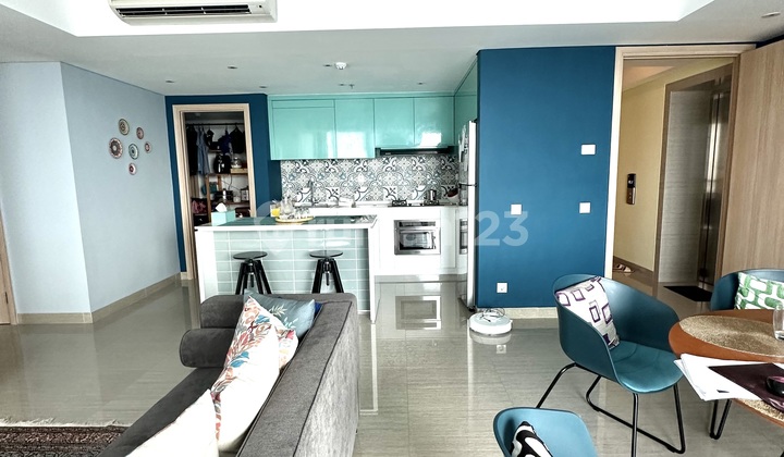 2 BR APT HILLCREST HOUSE, KARAWACI TANGERANG FULLY FURNISHED CANTIK TINGGAL BAWA KOPER  2