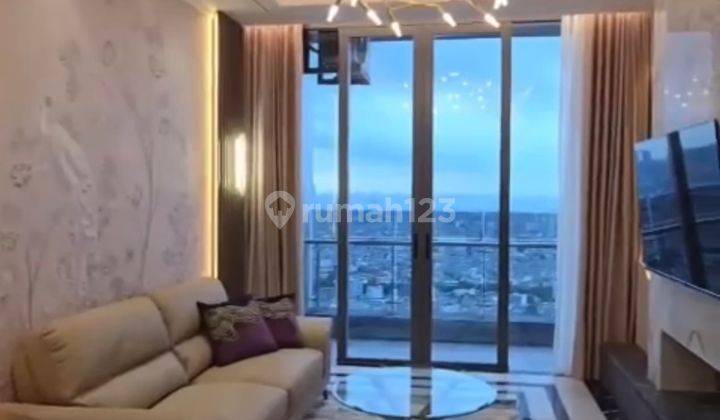 FOR RENT SUPER LUXURIOUS 3 BEDROOM APARTMENT MENARA JAKARTA AZURE TOWER 2
