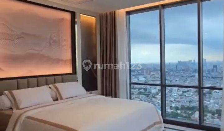 FOR RENT SUPER LUXURIOUS 3 BEDROOM APARTMENT MENARA JAKARTA AZURE TOWER 1