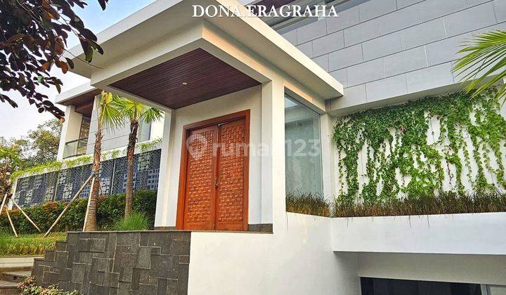 Brand New Modern Tropical House di Pondok Indah, Jaksel 1