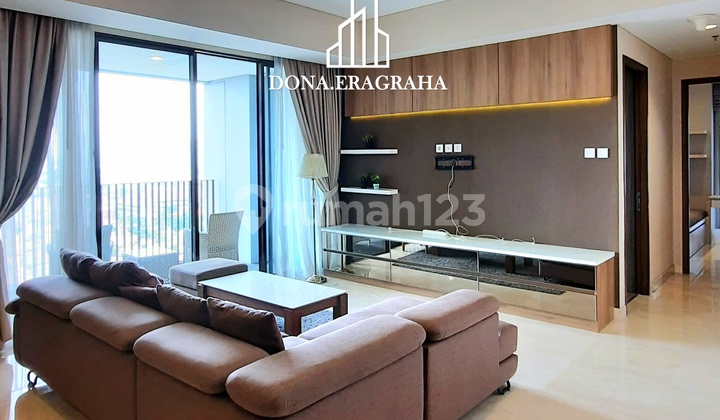 Termurah 1 Park Avenue 2 BR+1 Study Furnished Di Gandaria