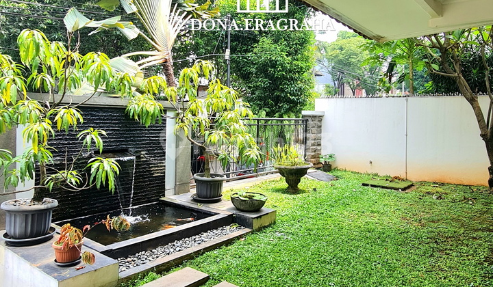 Turun Harga Rumah Cantik Siap Huni Komplek Tenang Jalan Lebar