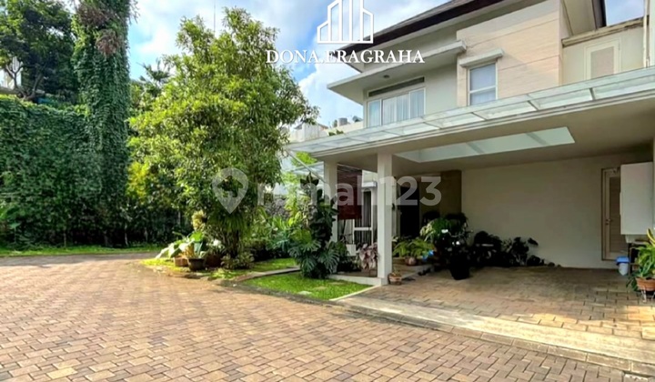 Rumah Cantik Siap Huni Taman Luas Di Cluster Serenia Hills