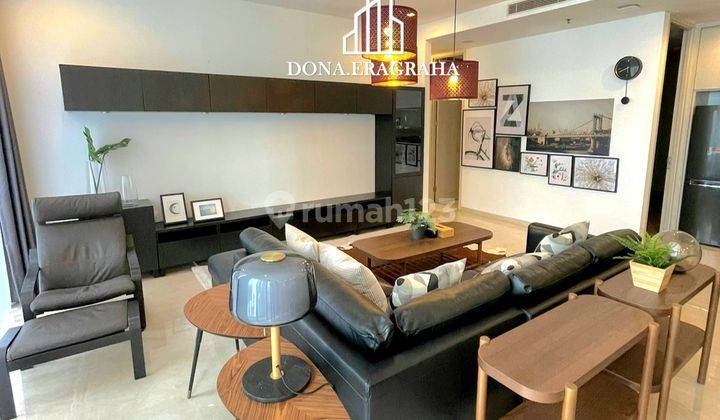 Termurah Izzara Apartment 3 BR Luas Furniture Mewah Strategis 2