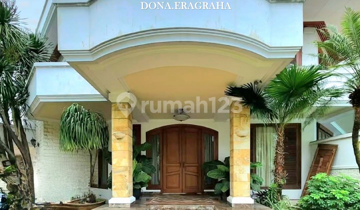 Rumah Mewah Lingkungan Elite Tenang Di Area Kencana Pondok Indah
