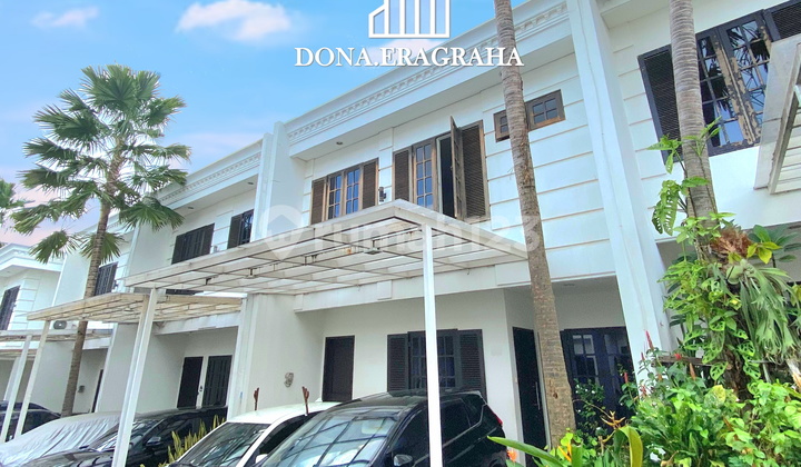 Townhouse Cantik Siap Huni Dalam Cluster One Gate Di Lebak Bulus