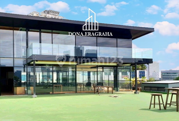 Gedung Kantor 7 Lantai Dekat MRT Bundaran Hi di Kebon Sirih