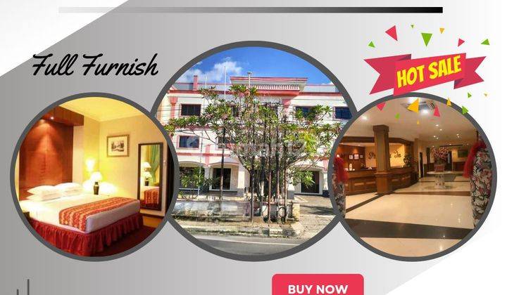 EX HOTEL RUANG USAHA TENGAH KOTA JL A YANI SHM KONDISI BAGUS 1