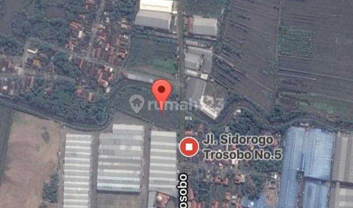 TANAH INDUSTRI DI JALAN SIDOROGO TROSOBO KRIAN SIDOARJO 2