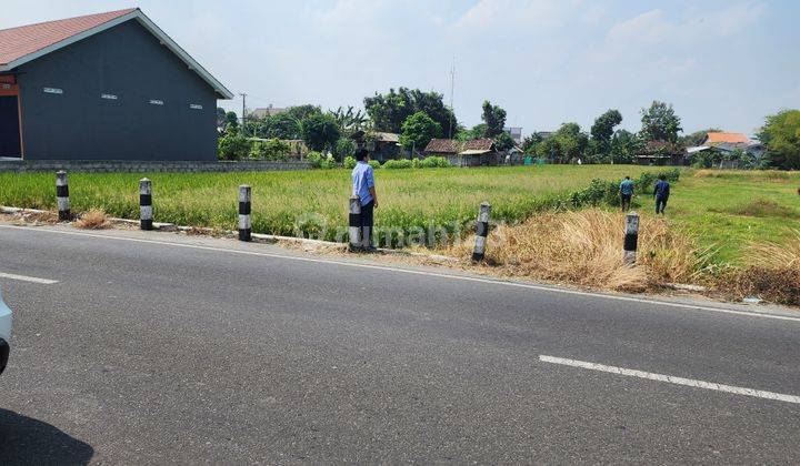 Tanah Tepi Jalan, SHM. dekat SMA N 1 Godean Jogja. 110m2 2