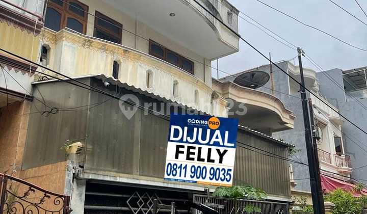 Jual Cepat Rumah Gandeng,.Siap Huni, 3 Lantai, bisa Utk Usaha, Dagang, Tempat Tinggal Dll 2