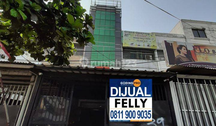 Ruko 3,5 Lantai dijual cepat area Mangga Dua 1