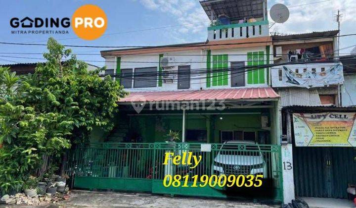 Rumah 3 lantai , Pademangan Timur, Posisi hadap jln Raya, Bisa Usaha , Dagang 1