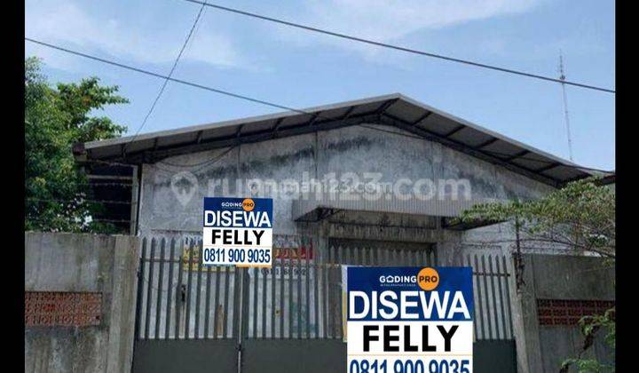 Gudang Sunter disewakan, Container 40 feet  bisa masuk 1