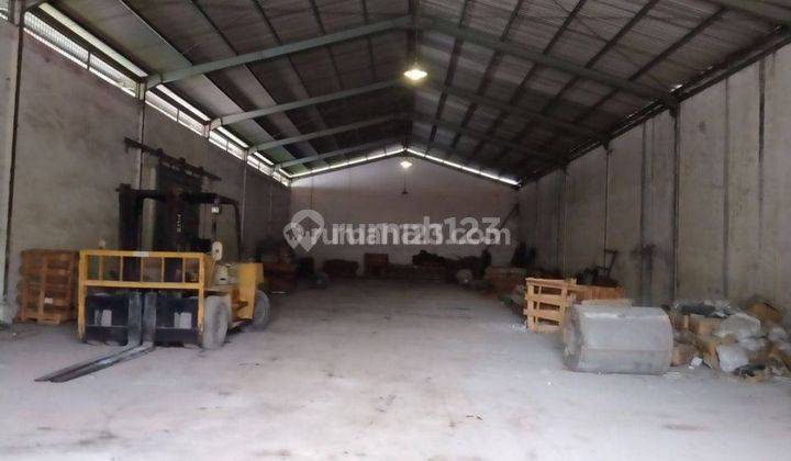 Gudang Sunter disewakan, Container 40 feet  bisa masuk 2