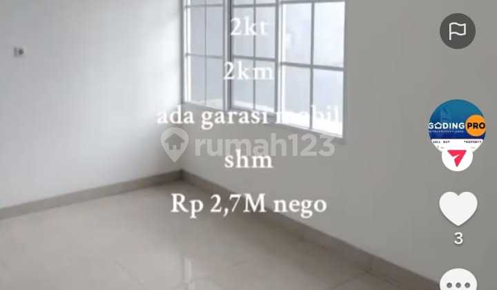 Jual Rumah Brand New, Pademangan Timur, Lokasi Strategis,hadap Jalan Raya, Bisa Utk Usaha,dagang, Dll 2