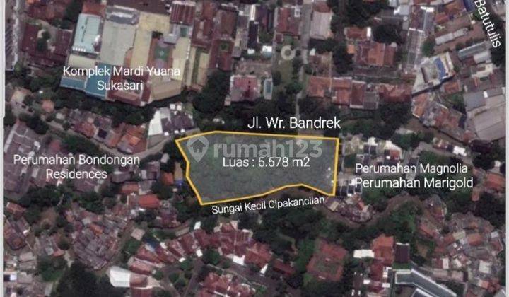 Tanah Untuk TownHouse di Tengah Kota Bogor SHM Masih Nego Kotak 1