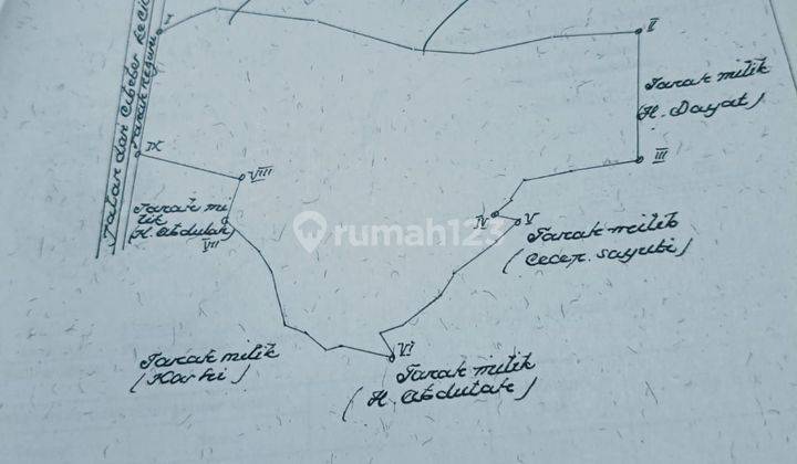 Tanah Sawah Pinggir Jalan Raya Cibeber Masih Nego SHM Daerah Ramai 1