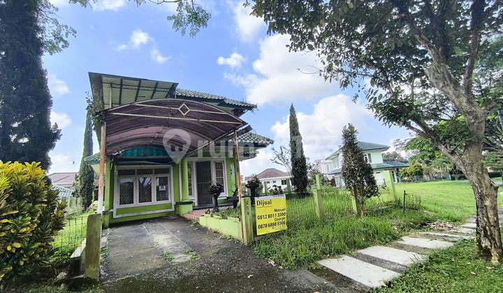 Rumah Villa Di Puncam Resort Tanah Luas Harga Murah Masih Nego Sudah Shm Hijau Dan Asri