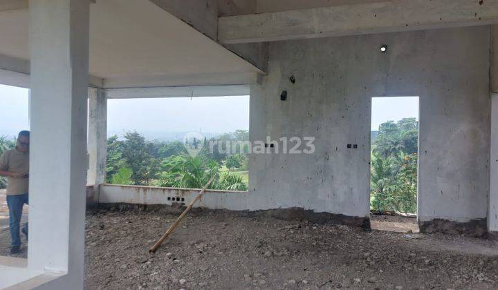 Tanah Dengan Bangunan 80% di Rancamaya Golf Estate Harga Nego SHGB 2