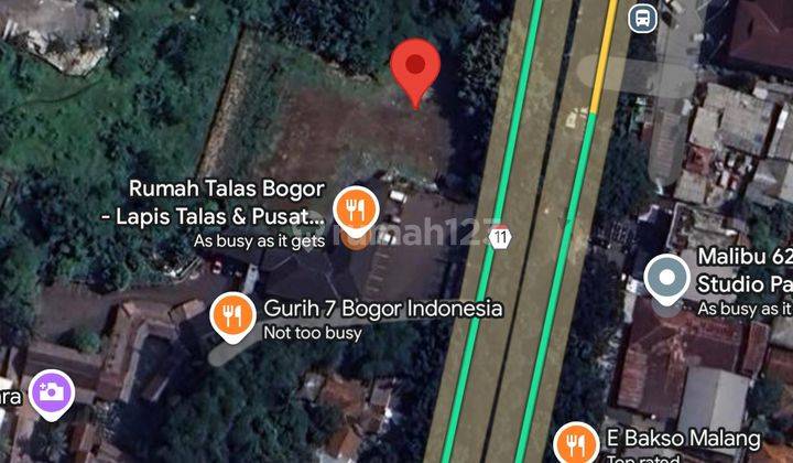 Sewa Per Tahun Tanah Di Pajajaran Jambu Dua Nego Shm Lebar 30 Meter Daerah Ramai Dan Komersil Bogor 2