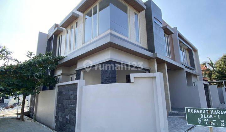 Rumah Hook Jl. Rungkut Harapan Kondisi Baru Gress Minimalis 1