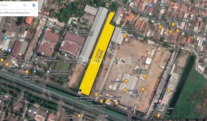 Tanah Nol Jalan Raya Bandara Juanda 2