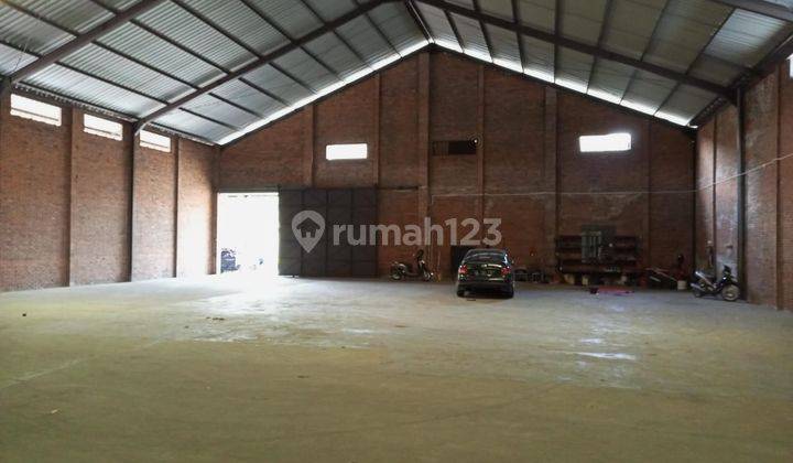 Dijual Gudang Nol Jalan Raya Area Mojokerto Kota Siap Pakai 1