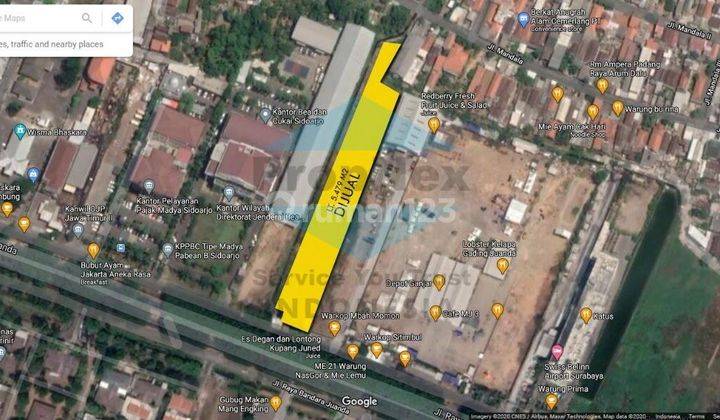 Jual Cepat Tanah Nol Jalan Raya Bandara Juanda Waru Sidoarjo Dekat Surabaya 2