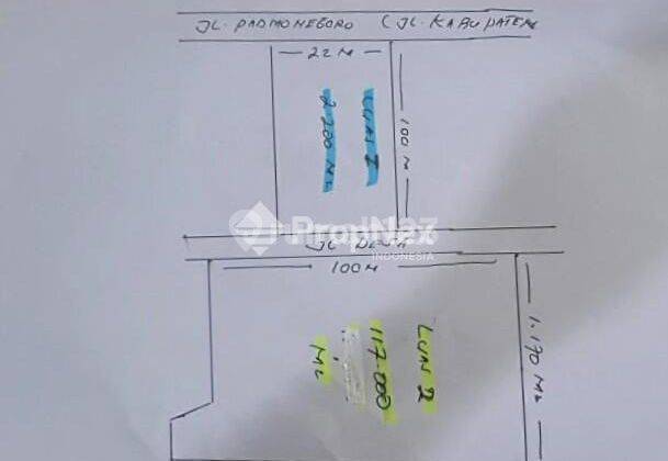 Tanah Luas Cocok Untuk Perumahan Area Sukodono Sidoarjo 2