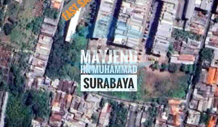 Jual Cepat Tanah Dan Bangunan Komersial Jalan Mayjend Hr Muhammad Surabaya 1